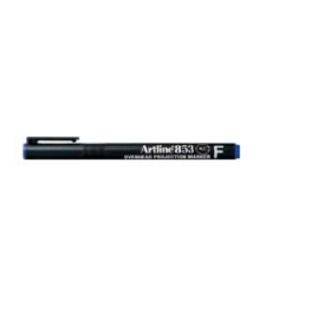 Artline Overhead Projection Markers - EK85 Permanent Fine OHP - Fine Point Permanent Overhead Projection Marker 0.5mm - Blue