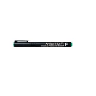 Artline Overhead Projection Markers - EK85 Permanent Fine OHP - Fine Point Permanent Overhead Projection Marker 0.5mm - Green