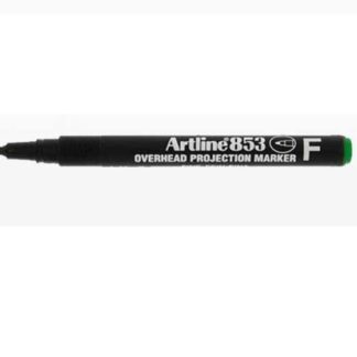 Artline Overhead Projection Markers - EK54 Permanent Medium OHP - Medium Point Permanent Overhead Projection Marker 1.0mm - Green