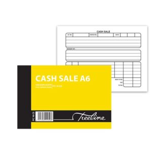 Treeline Pen Carbon Book Printed - A6L - Duplicate 100's  Cash Sale - White Bond
