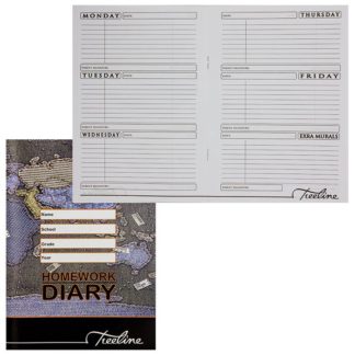 Treeline Diaries - Homework Diary - A5