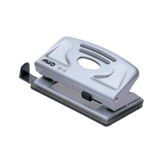 STD Student Punch - Metal Student Punch - 10 Sheets, includes Paper Guide - Silver