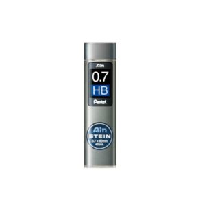 Pentel AIN STEIN Refill Lead - C277 0.7mm 40 per Tube - C277-HB - Grey