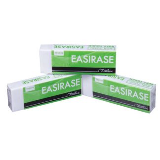 Treeline Erasers - PVC Eraser Sleeved - White
