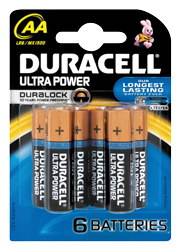 Duracell Ultra - Blister Pack 6 - AA