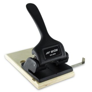 SDS Punches - Heavy Duty - 60 Sheet Cast Iron 2 hole - Black