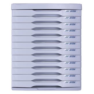 SDS Filing System - 12 Drawer - Egg Shell