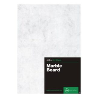 RBE Project Board - A4 Project Board 160gsm - A4 Marble Board - Grey