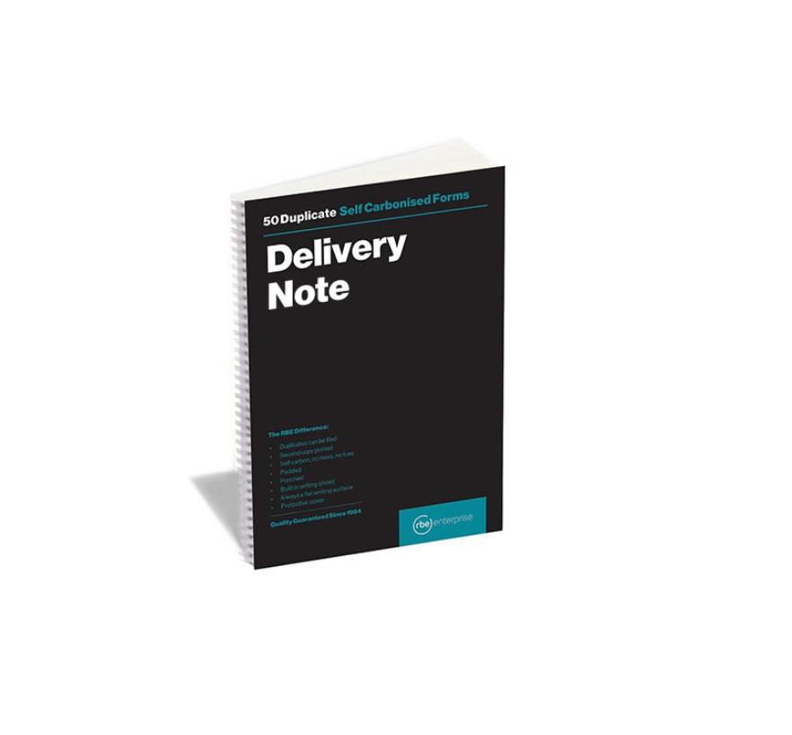 RBE A5 Spiral Bound Duplicate Books - Delivery Note - 50 Sets | Ink and ...