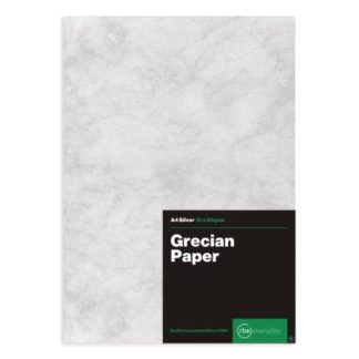 RBE Project Board - A4 Paper 80gsm - A4 Grecian Paper - Silver