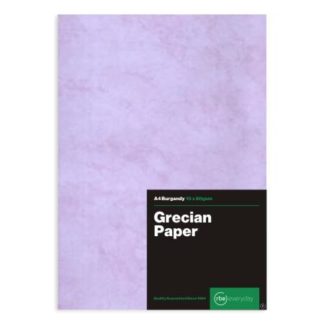RBE Project Board - A4 Paper 80gsm - A4 Grecian Paper - Burgundy