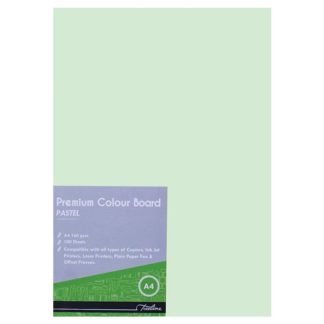 Treeline Project Board - Pastel 160gsm - A4 Pastel 100's - Green