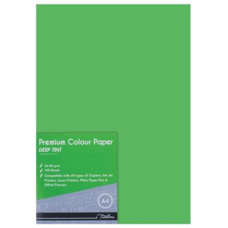 Treeline Premium Paper - Deep Tint 80gsm - A4's Deep Tint 100's - Parrot