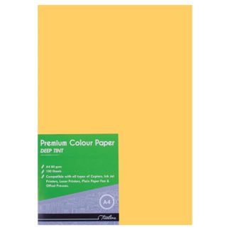 Treeline Premium Paper - Deep Tint 80gsm - A4's Deep Tint 100's - Lime