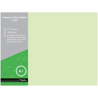 Treeline Project Board - Pastel 160gsm - A1 Pastel - Green