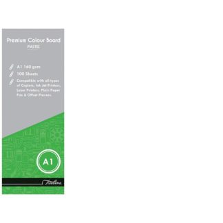 Treeline Project Board - Pastel 160gsm - A1 Pastel - White