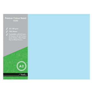 Treeline Project Board - Pastel 160gsm - A2 Pastel - Blue