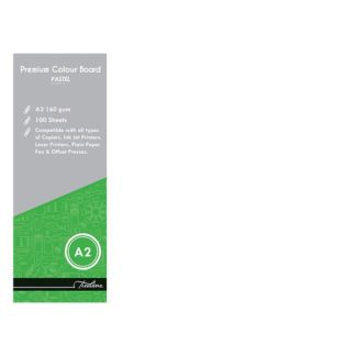 Treeline Project Board - Pastel 160gsm - A2 Pastel - White