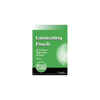 Treeline Laminating Pouches - Business Card 250 Micron - Clear
