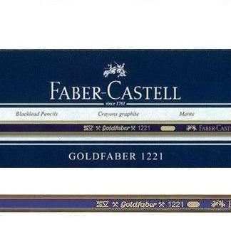Faber Castell Pencils - GoldFaber (Graphite Pencils) Faber Pencil 1221 - Box 12 - B