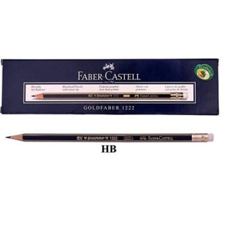 Faber Castell Pencils - GoldFaber (Graphite Pencils) Faber Rubbertip Pencil HB - Box 12 - HB