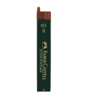 Faber Castell Pencil Leads - Faber 0.5mm Superpolymer 9065 SP - Box 12 - B
