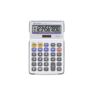 Sharp Personal Semi Desk Calculators - 12 Digit Large Slant Display