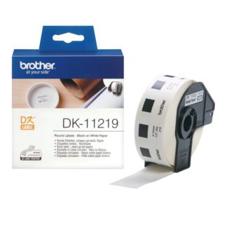 Brother Round Labels 1200 labels/roll DK11219