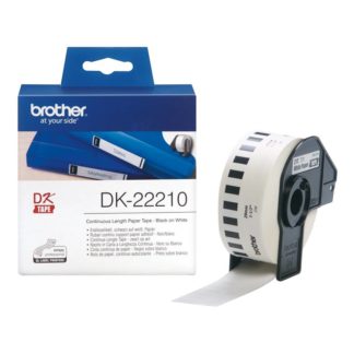 Brother White Paper Thermal DK22210