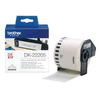 Brother White Paper Thermal DK22205