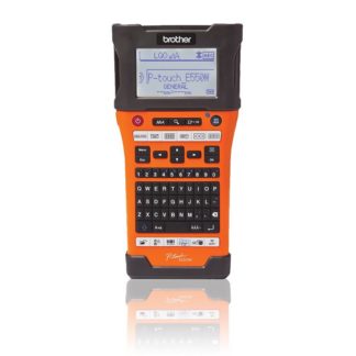 Brother Label Printer - E550 WVP Windows, USB, Barcodes & Case - 6-24mm Tape