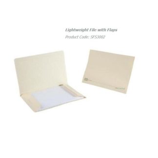 Specialize Filing System Top Retrieval Files - Lightweight File with Flaps - Pkt-25