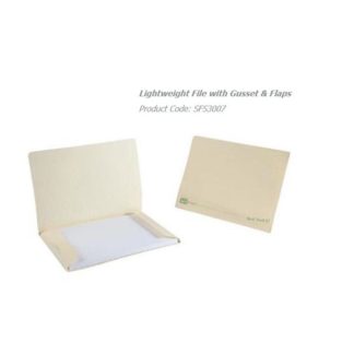 Specialize Filing System Top Retrieval Files - Lightweight File with Gusset and Flaps - Pkt-25