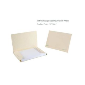 Specialize Filing System Top Retrieval Files - Extra Heavyweight File with Flaps - Pkt-25