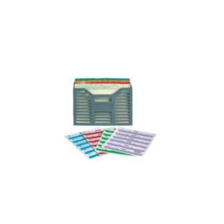 Specialize Filing System Top Retrieval - Numerical - 30mm Numberic Adhesive Tab (5 sheets per pack) - 200 Labels in Packet - White
