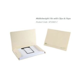 Specialize Filing System Top Retrieval Files - Middleweight File with Clips and Flaps - Pkt-25