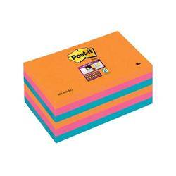 3M Post-it Notes Coloured Cubes - 47.6x47.6mm Orange Wave - 400 sheet - Assorted