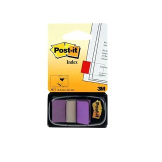 3M Post-it Flags - 100x225mm - 280 flags per pack plus 48 FREE Arrow Flags 25.4x43.6mm - 50 flags per pack - Purple