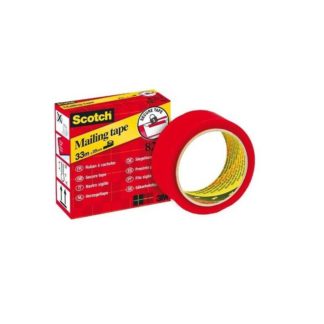 3M Scotch Speciality Tape - 35mm x 33m Secure Red Tape