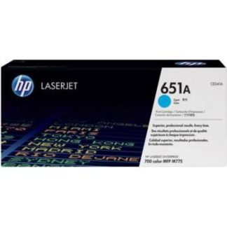 HP 651A Cyan Original LaserJet Toner Cartridge CE341A
