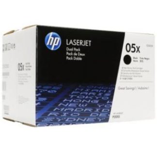 CE505XD HP No 05X Black Toner Cartridge Dual Pack