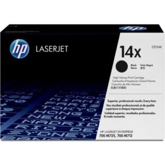 HP 14X High Yield Black Original LaserJet Toner Cartridge CF214X