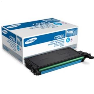 SAMSUNG CLT-C508L Cyan Toner Cartridge