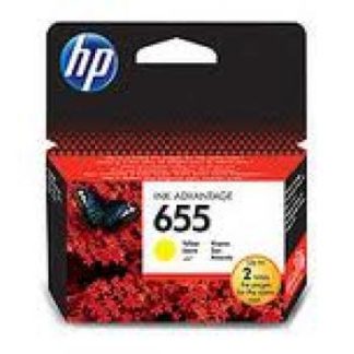 HP CZ112AE Yellow Ink Cartridge - HP 655