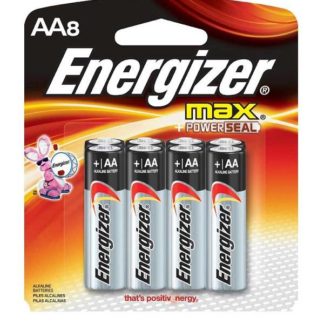 Energizer Alkaline Power / Max Range - Blister Pack 8 - AA
