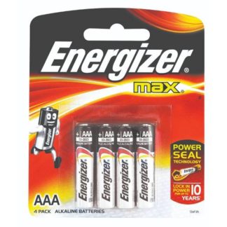 Energizer Alkaline Power / Max Range - Blister Pack 4 - AAA
