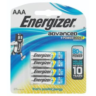 Energizer Advanced Range - Blister Pack 4 - AAA