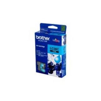 BROTHER LC38C Cyan Ink Cartridge