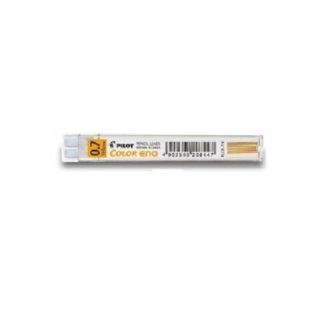 Pilot BeGreen Progrex PL-CR-7 Colour Eno Lead - PL-CR-7 Colour Lead 0.7mm - 6 per Tube - Yellow