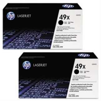 Q5949XD HP No 49X Black Toner Cartridge Dual Pack
